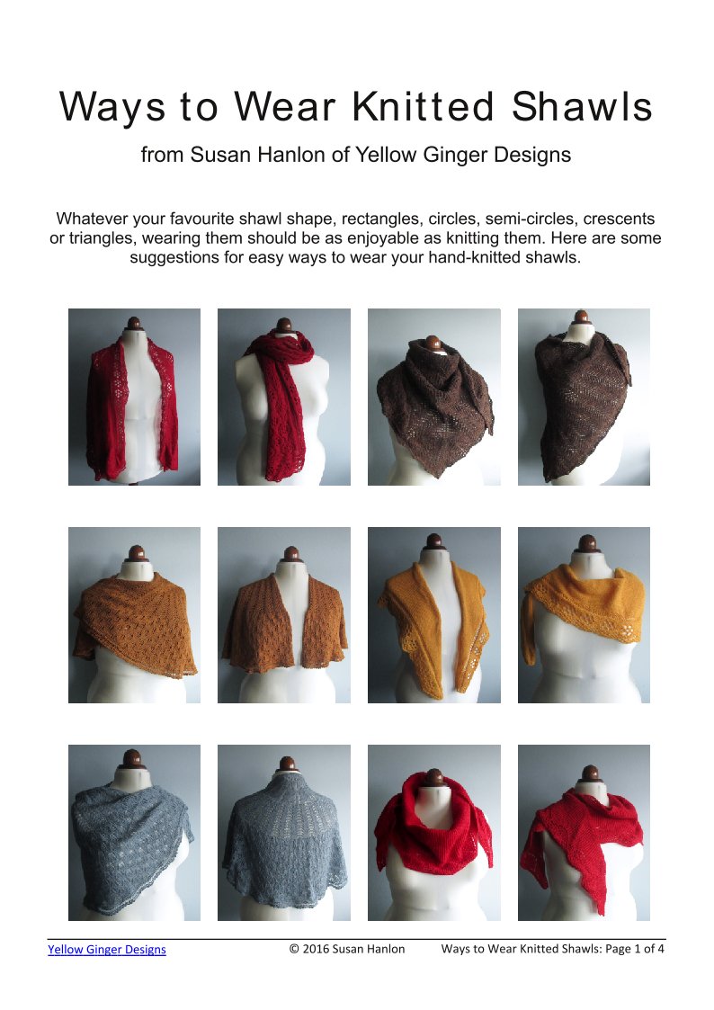 Newsletter Yellow Ginger Designs